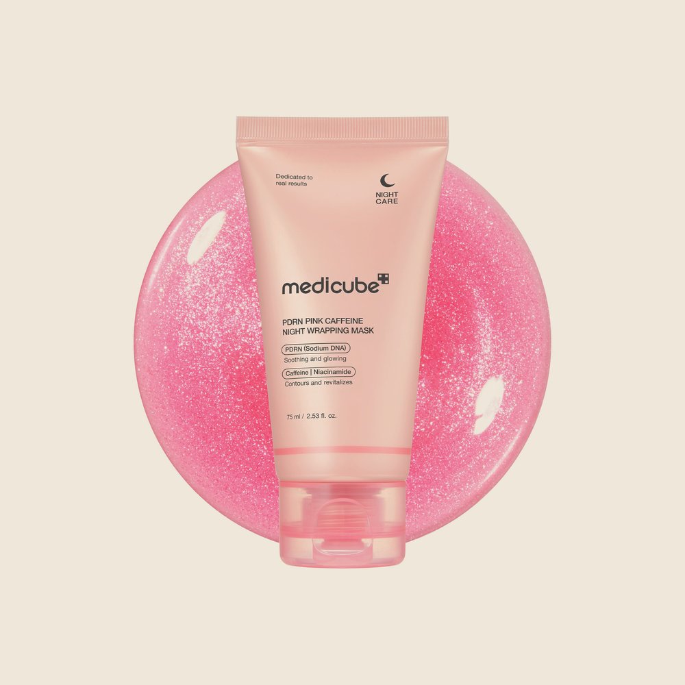 Medicube PDRN Pink Caffeine Overnight Wrapping Mask — Medicube