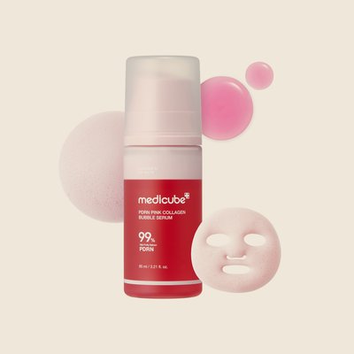 Medicube PDRN Pink Collagen Bubble Serum — Medicube
